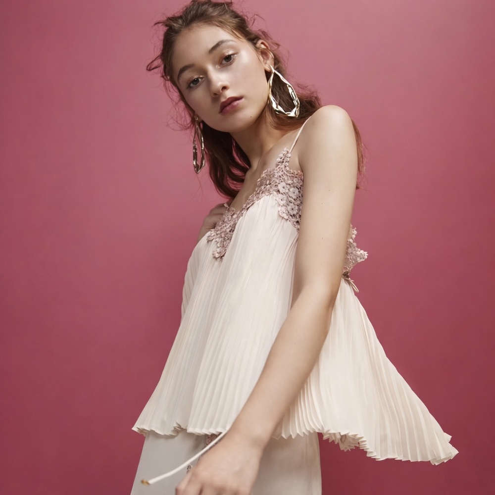 KEEPSAKE the Label Cream Floral Camisole